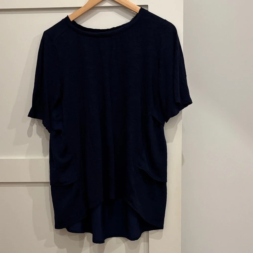 GAP Ruffle Back Top - Picture 1 of 4